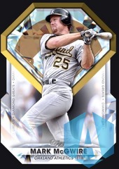 2022 Topps Diamond Greats Die Cuts Mark McGwire Oakland Athletics #DGDC-21